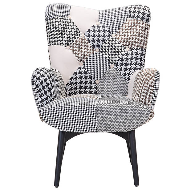 Beliani VEJLE - Fauteuil-Multicolor-Polyester