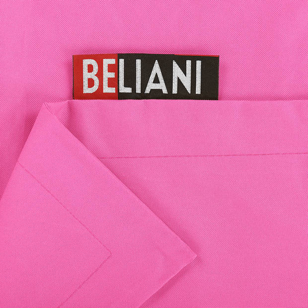 Beliani FUZZY - Extra grote zitzak-Roze-Nylon