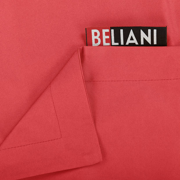 Beliani FUZZY - Grote zitzak-Rood-Nylon