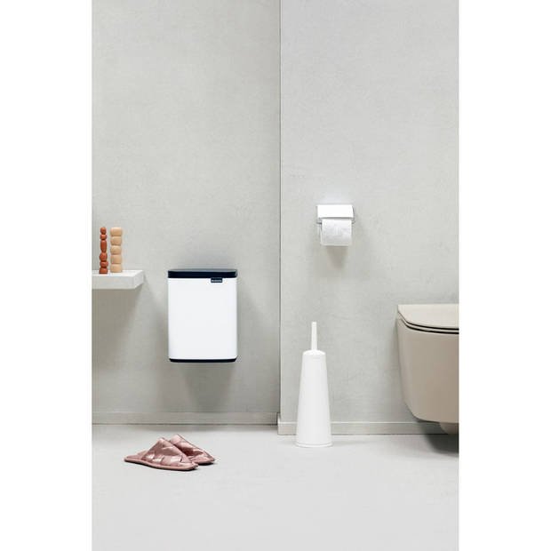 Brabantia Bo Waste Bin, 7L - White