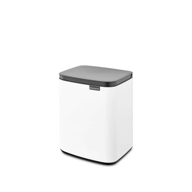 Brabantia Bo Waste Bin, 7L - White