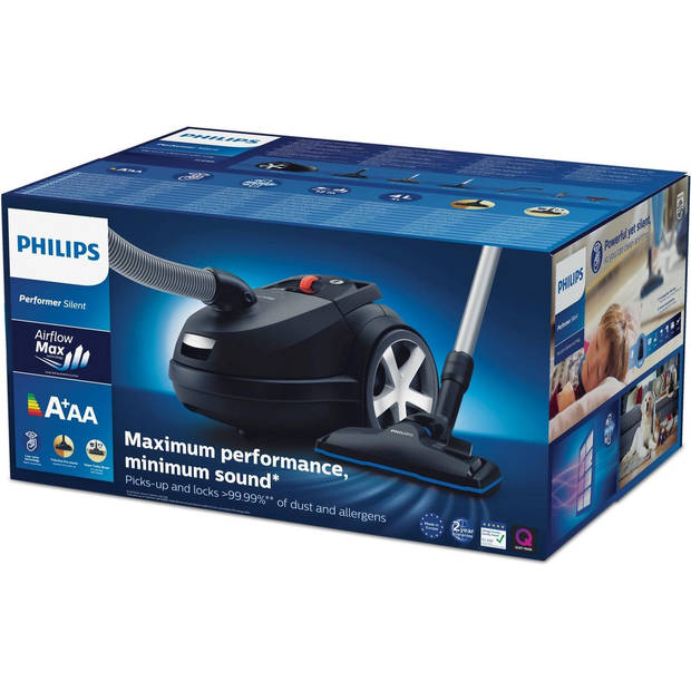 Philips Performer Silent FC8785/09 - Stofzuiger met zak