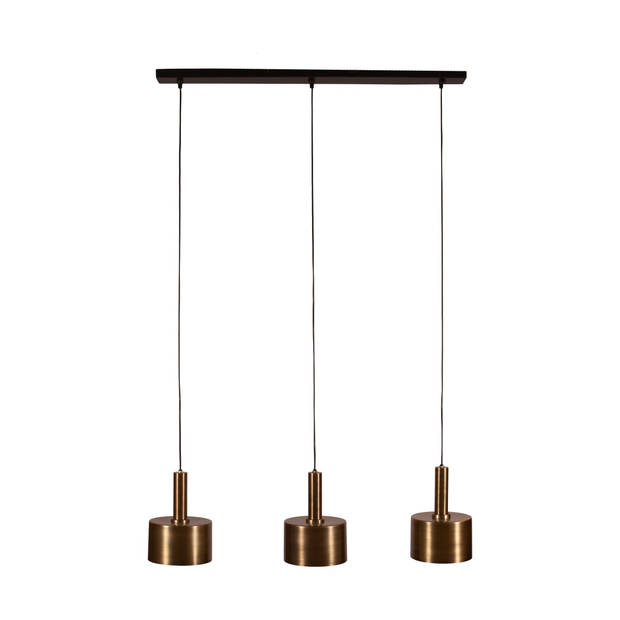 DKNC- Hanglamp Wesley - Metaal - 100x8x150cm - Goud