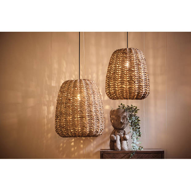 DKNC - Hanglamp Benjamin - Waterhyacinth - 46x46x50cm - Natuurlijk