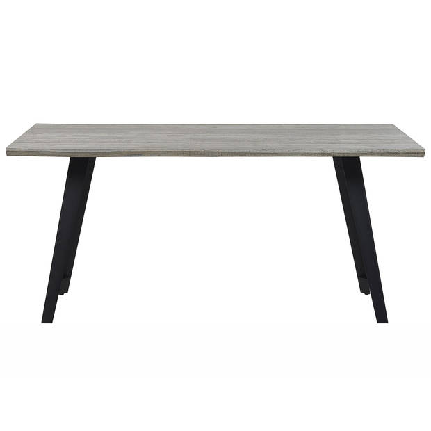 Beliani WITNEY - Eettafel-Grijs-MDF