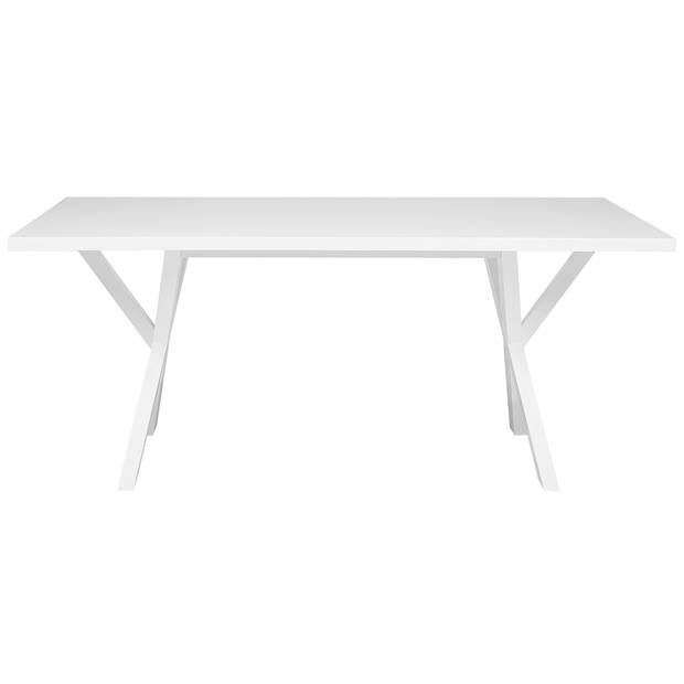 Beliani LISALA - Eettafel-Wit-MDF