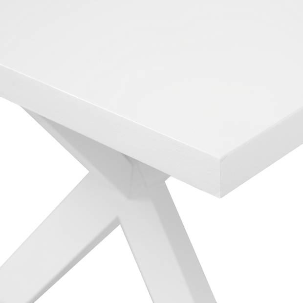 Beliani LISALA - Eettafel-Wit-MDF