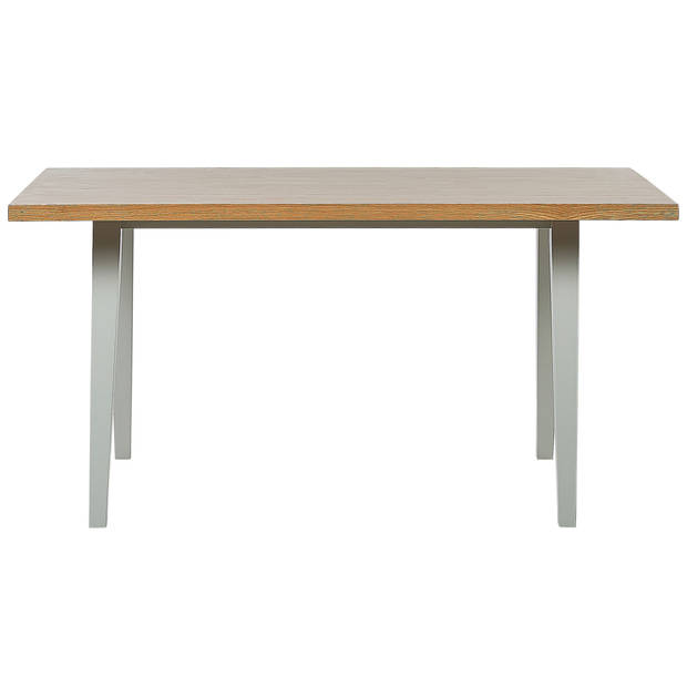 Beliani LENISTER - Eettafel-Grijs-MDF