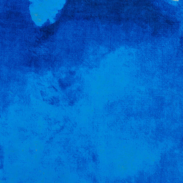 Beliani ODALAR - Laagpolig-Blauw-Polyester