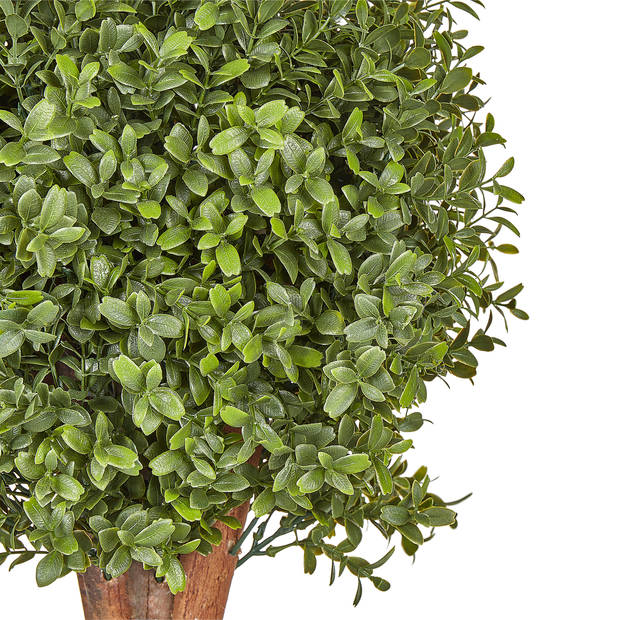 Beliani BUXUS BALL TREE - Kunstplant-Groen-Synthetisch materiaal