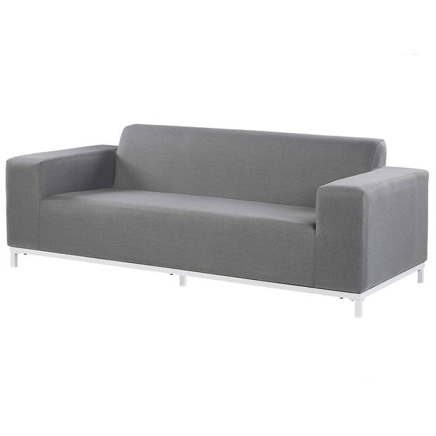 Beliani ROVIGO - Loungeset-Grijs-Polyester