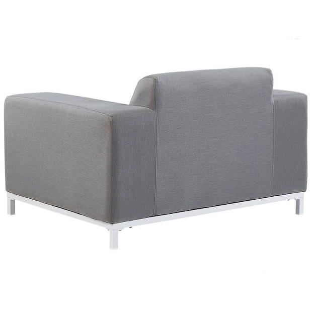 Beliani ROVIGO - Loungeset-Grijs-Polyester