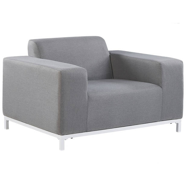 Beliani ROVIGO - Loungeset-Grijs-Polyester