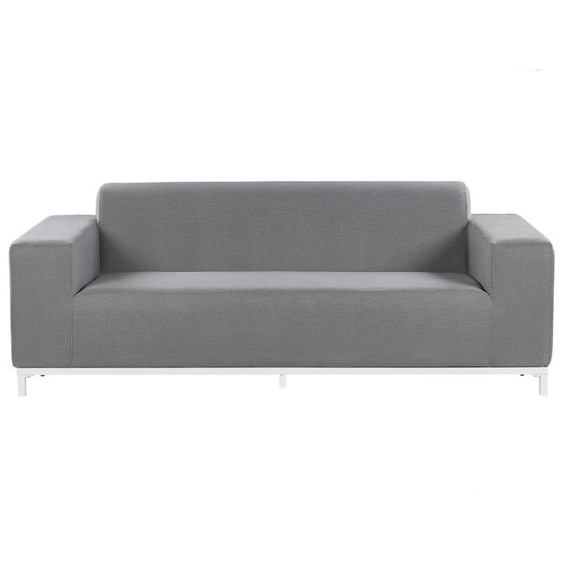 Beliani ROVIGO - Loungeset-Grijs-Polyester