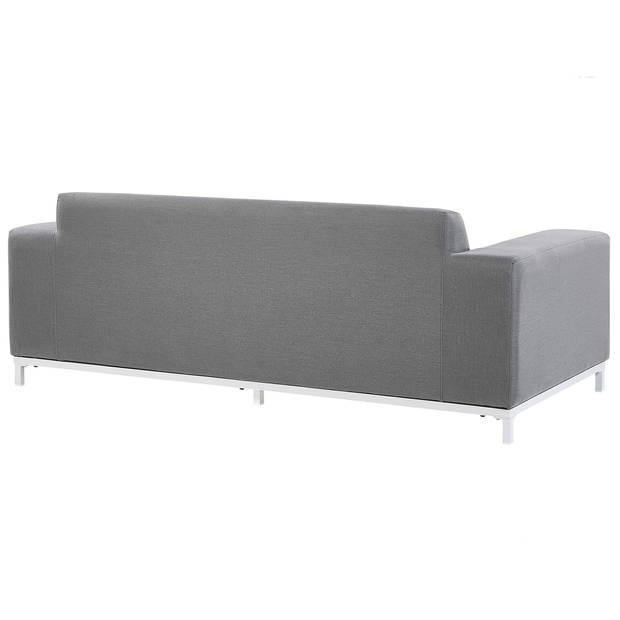 Beliani ROVIGO - Loungeset-Grijs-Polyester