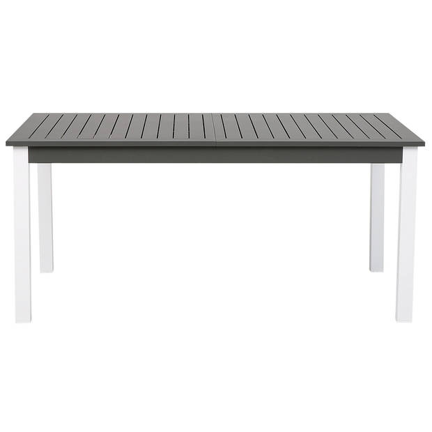 Beliani PANCOLE - Tuintafel-Grijs-Aluminium