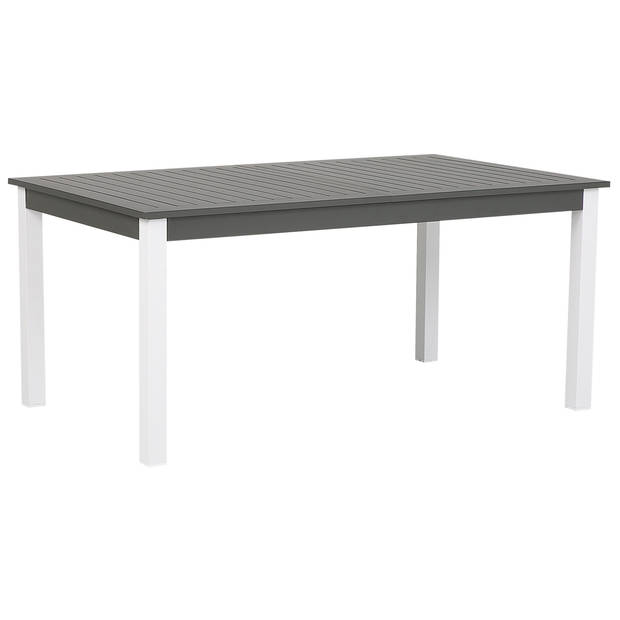 Beliani PANCOLE - Tuintafel-Grijs-Aluminium