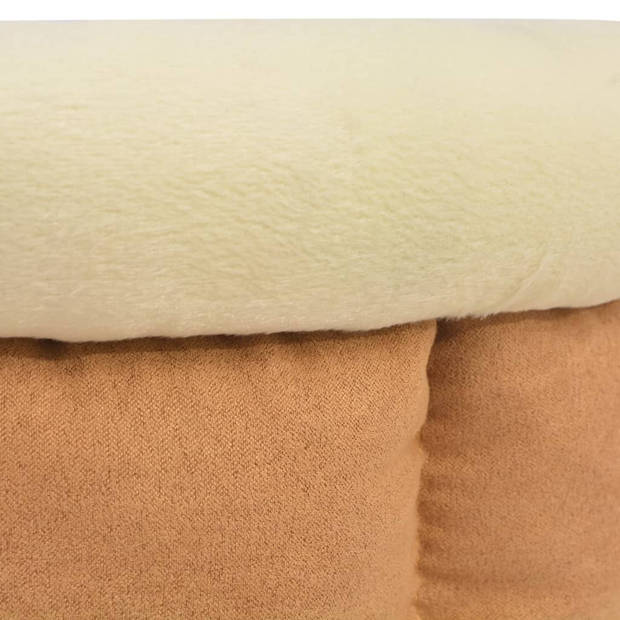 vidaXL Hondenmand maat L beige