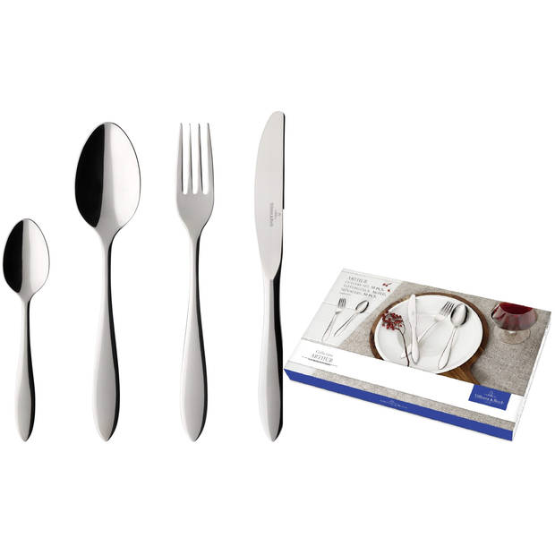 Villeroy & Boch Bestekset Arthur - Gepolijst - 30 delig / 6 personen