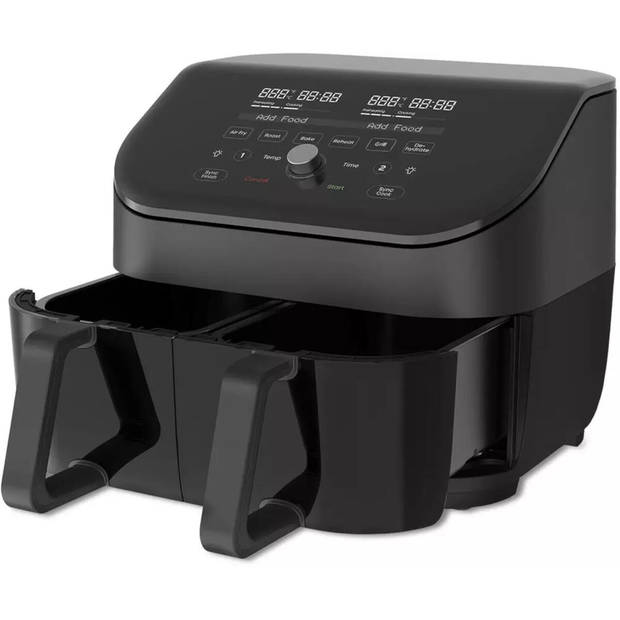 Instant Vortex Plus Dual ClearCook 7,6 liter airfryer (zwart)