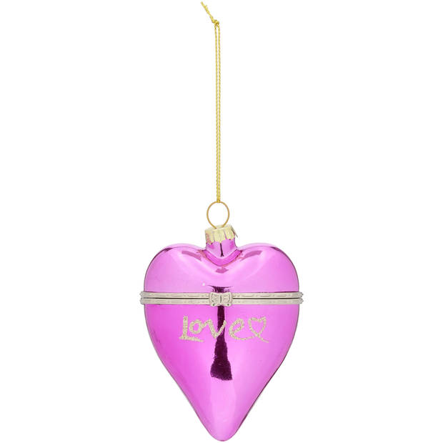 Blokker Funbal - Hart doosje - Fuchsia