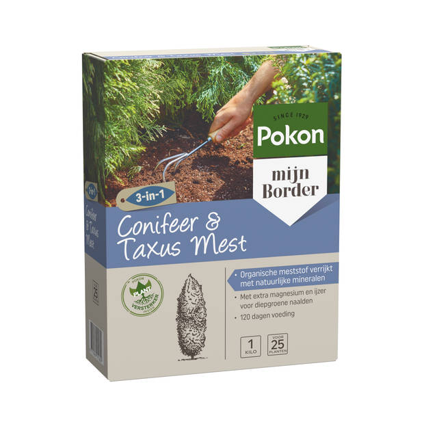 Pokon Conifeer & Taxus Mest - 1kg