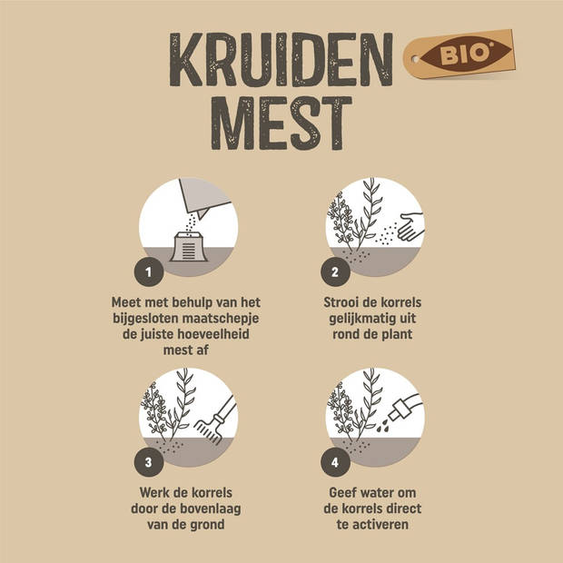 Pokon Bio Kruiden Mest - 1kg