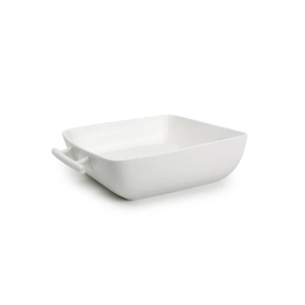 BonBistro Ovenschaal Yong Squito - Wit - 19 x 19 x 6 cm / 1.4 liter