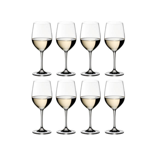 Riedel Witte Wijnglazen Vinum - Viognier / Chardonnay - Pay 6 Get 8