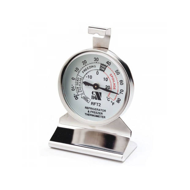 CDN Koelkast Thermometer RVS