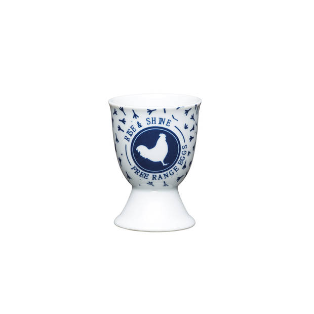 KitchenCraft - Eierdopje - Traditioneel Blauw - KitchenCraft