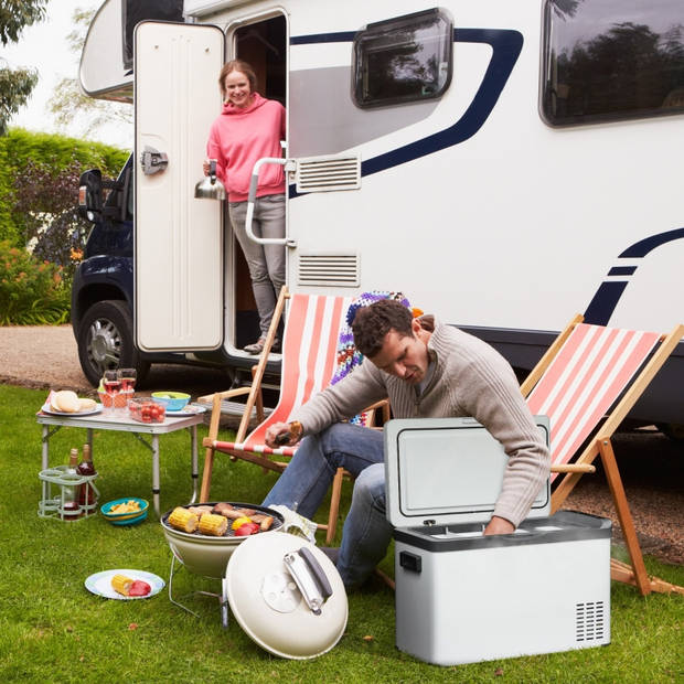 Koelbox auto 30 l - Elektrische koelbox camper - Koeltas - Reizen - Reisaccesoires - Kamperen