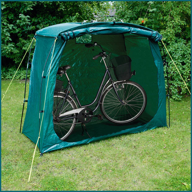 HIXA Fietstent - Schuurtent - Opbergtent - Garagetent - 200x80x150cm