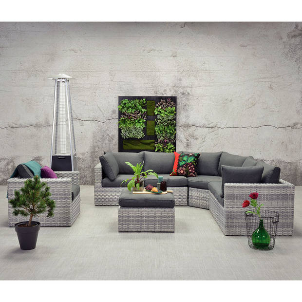 Garden Impressions Carlo lounge set XL - licht grijs