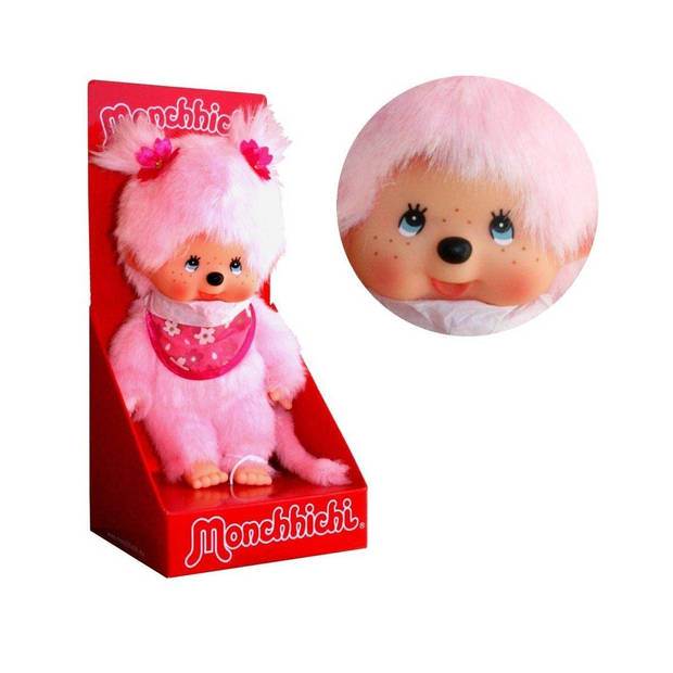 Monchhichi Meisje Cherry Blossom (20cm)