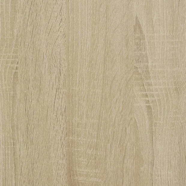 vidaXL Badkamerkast 65x33x60 cm bewerkt hout sonoma eikenkleurig