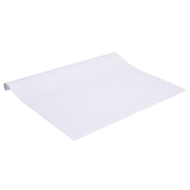 vidaXL Raamfolie strepenpatroon mat 45x500 cm PVC