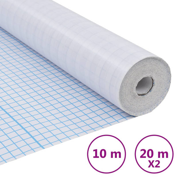 vidaXL Raamfolies strepenpatroon mat PVC