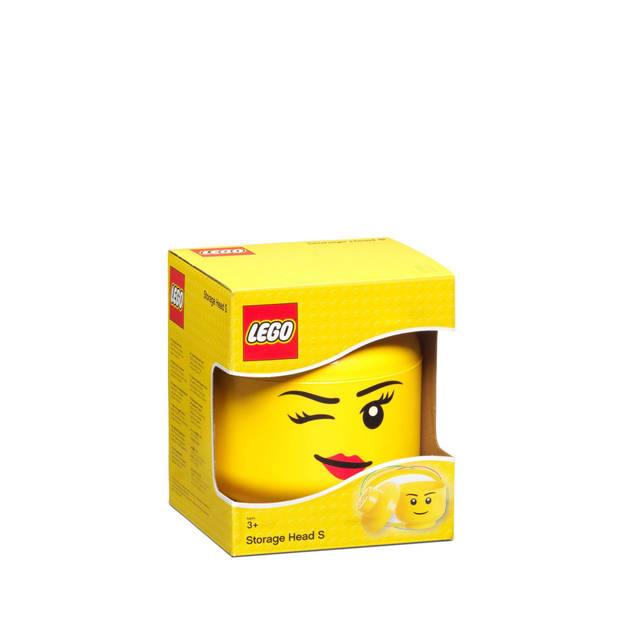 Lego - Opbergbox Hoofd Winky Klein - Polypropyleen - Geel