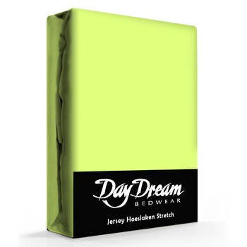 Day Dream Jersey Hoeslaken Lime-190 x 220 cm