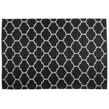 Beliani ALADANA - Buiten tapijt-Zwart-PVC