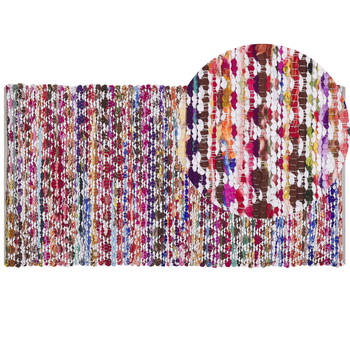 Beliani ARAKLI - Laagpolig-Multicolor-Polyester