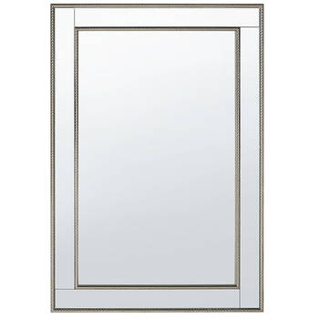 Beliani FENIOUX - Wandspiegel-Zilver-Synthetisch materiaal