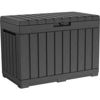 Keter Kentwood box - 190L - 82.3x45.7x57.7cm - Antraciet