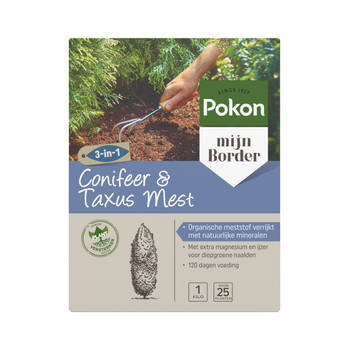 Pokon Conifeer & Taxus Mest - 1kg