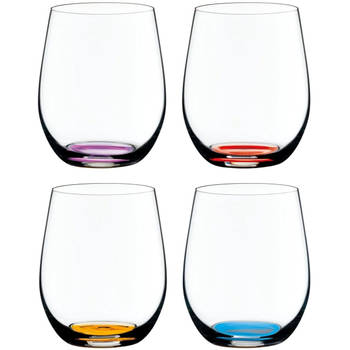 Riedel Tumbler - Waterglas Happy O - Vol 2 - 4 stuks