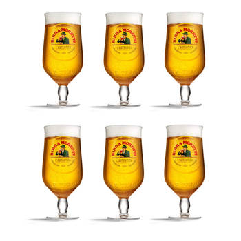 Birra Moretti Bierglazen - 250 ml - 6 stuks