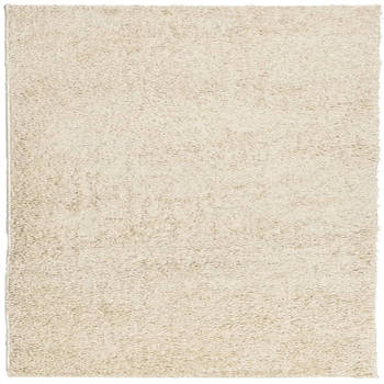 vidaXL Vloerkleed PAMPLONA shaggy hoogpolig modern 160x160 cm goud