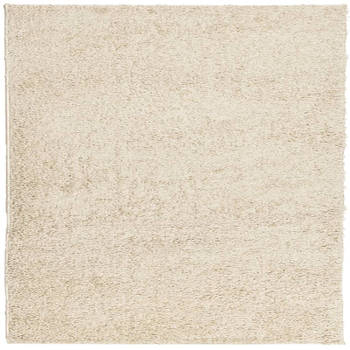 vidaXL Vloerkleed PAMPLONA shaggy hoogpolig modern 240x240 cm goud