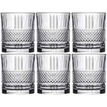 Cookinglife Whiskey Glazen / Cocktailglazen / Waterglazen Monea - 230 ml - 6 stuks